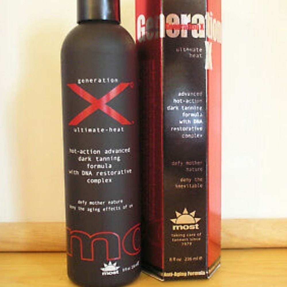 Generation X tanning lotion